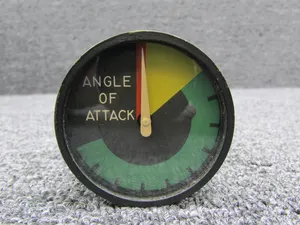 563-025 (Alt: 6600082-6) Hickok Learjet Angle of Attack Indicator